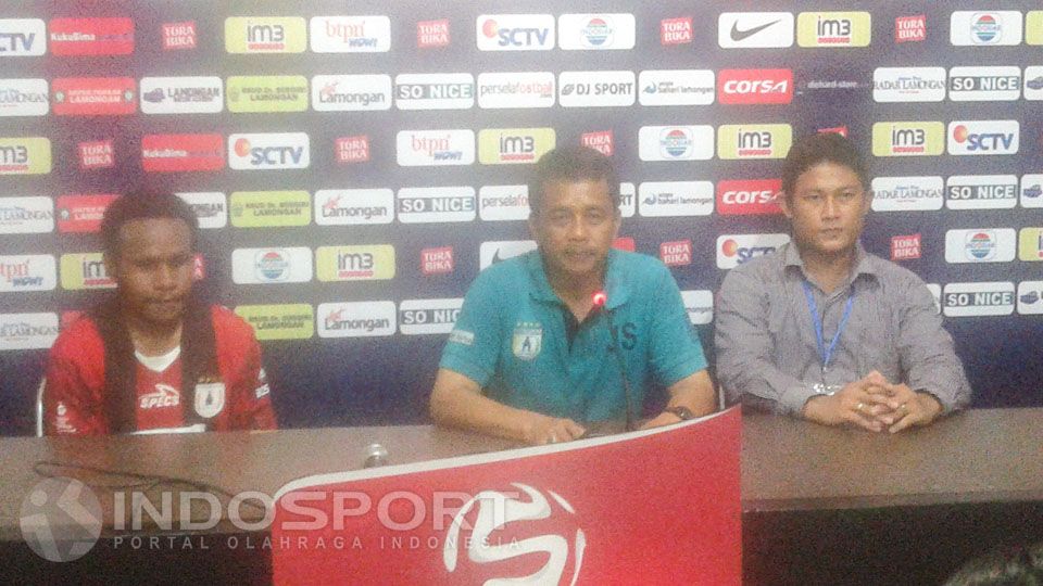 Preskon Persipura Copyright: &copy; Ian Setiawan/INDOSPORT